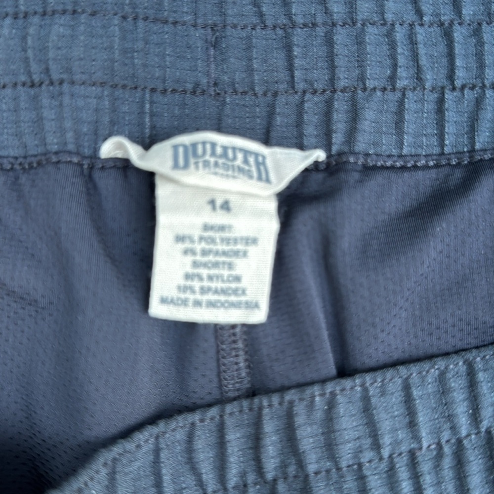 Duluth Trading Co Outdoor UPF 50 Skort Pockets Performance Fabric, Black size 14 - Picture 10 of 12